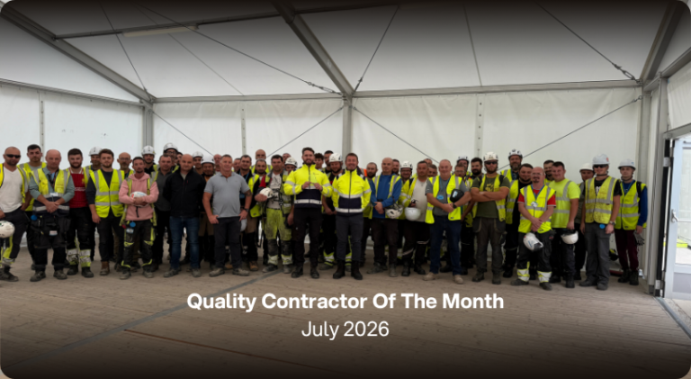 CROWN Awarded Quality Contractor Of The Month For July